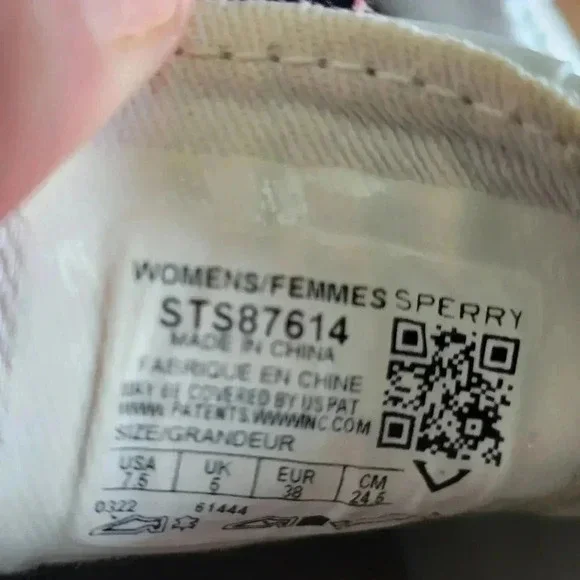 Sperry Pride Crest Vibe Platform Sneaker, size 7.5 - Picture 8 of 11